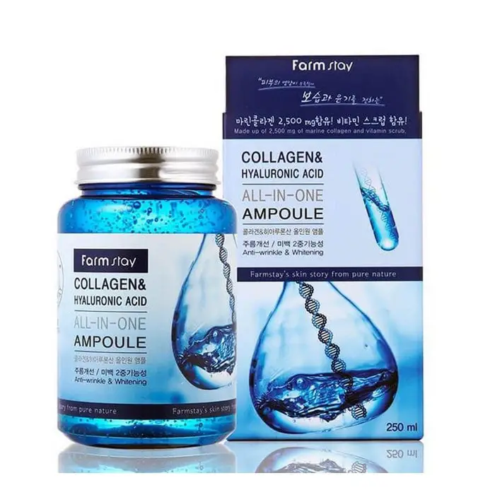 آمپول کلاژن و هیالورونیک اسید فارم استی