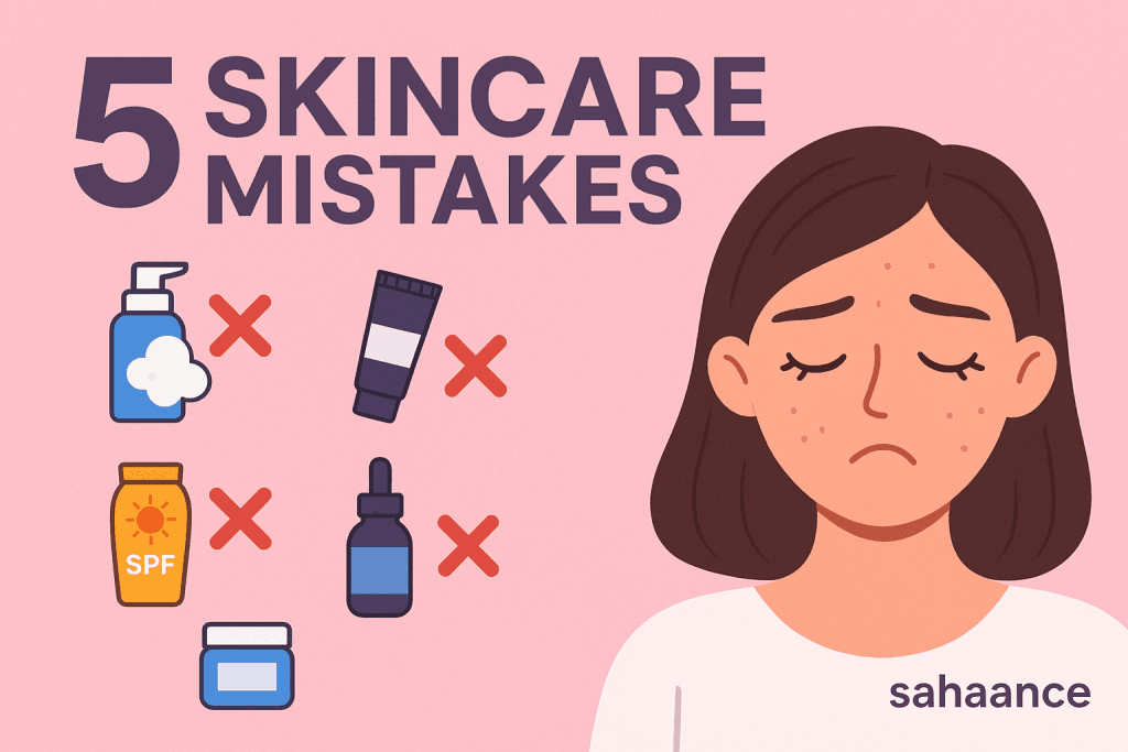5 مورد از اشتباهات رایج پوستی که باید همین امروز ترک کنید! | مجله ساحانس
